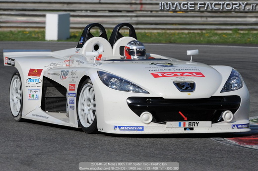 2008-04-26 Monza 0065 THP Spider Cup - Fredric Bry